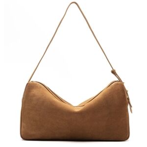 NWT Elleme Trousse Large Suede In  Cognac